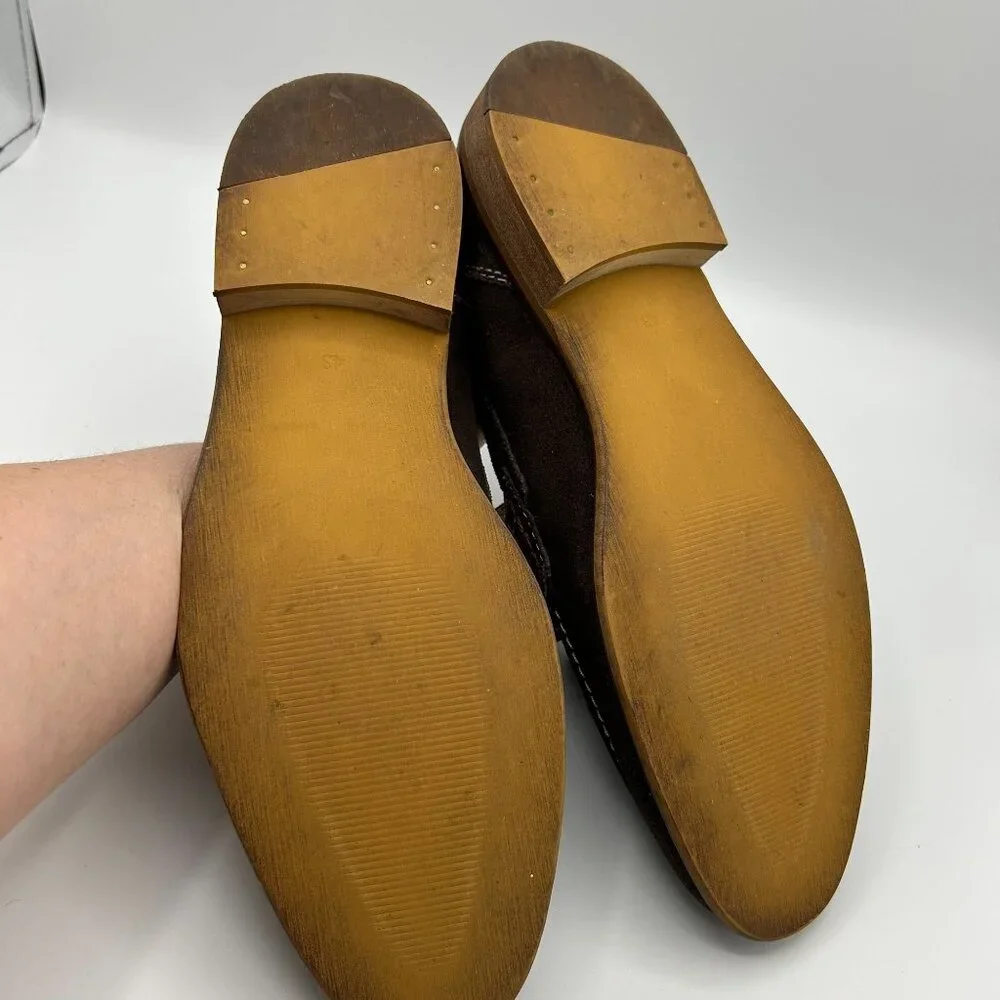 Men's Testosterone 43M (10) Proud Lee Brown Suede Tassel Loafers
